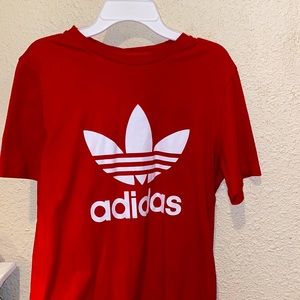 Adidas T-Shirt Red Size: Medium/4